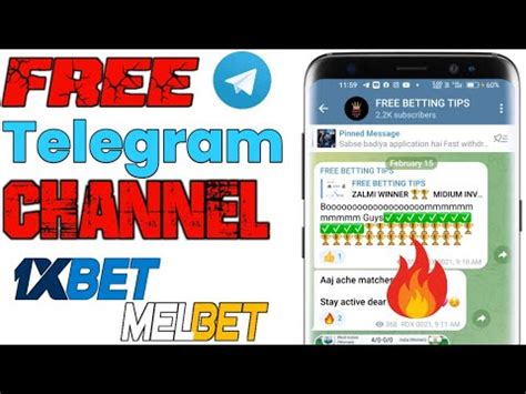 free bet tips telegram channel